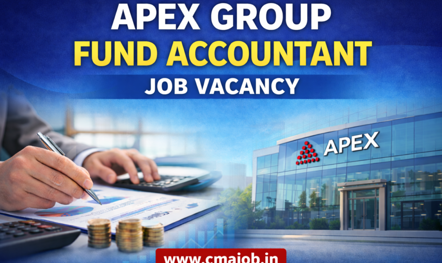 Apex Group Fund Accountant Job Vacancy in Bangalore